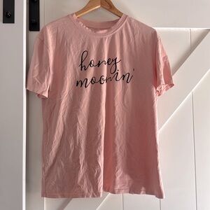 Pink honeymoonin shirt